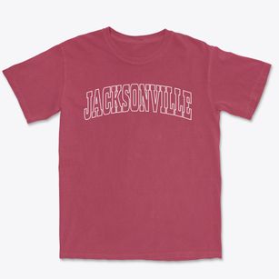 Jacksonville Oregon Trendy Block Premium Heavyweight T-shirt
