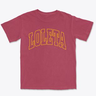 Loleta California Trendy Block Premium Heavyweight T-shirt