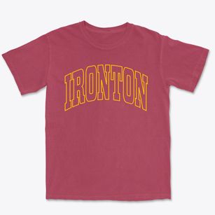 Ironton Michigan Trendy Block Premium Heavyweight T-shirt