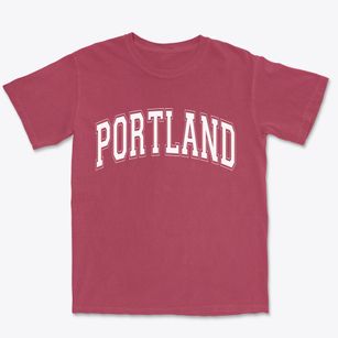 Portland New York Varsity Premium Heavyweight T-shirt