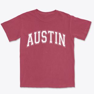 Austin Arkansas Varsity Premium Heavyweight T-shirt