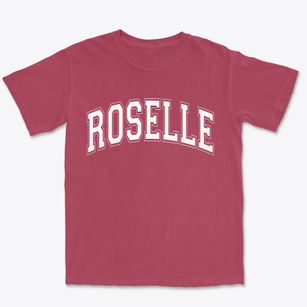Roselle New Jersey Varsity Premium Heavyweight T-shirt