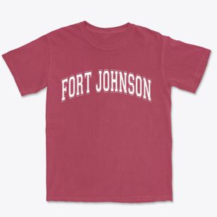Fort Johnson New York Varsity Premium Heavyweight T-shirt