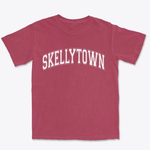 Skellytown Texas Varsity Premium Heavyweight T-shirt