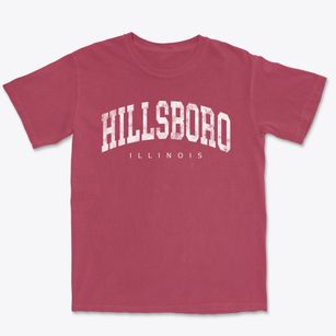 Hillsboro Illinois Urban Vibe Premium Heavyweight T-shirt