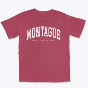 Montague Michigan Urban Vibe Premium Heavyweight T-shirt