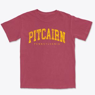 Pitcairn Pennsylvania Urban Vibe Premium Heavyweight T-shirt
