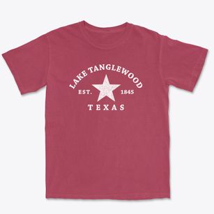 Lake Tanglewood Texas Star Premium Heavyweight T-shirt