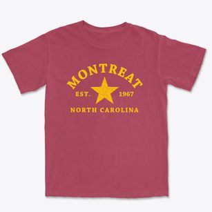 Montreat North Carolina Star Premium Heavyweight T-shirt