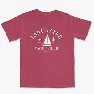 Lancaster New Hampshire Yacht Club Premium Heavyweight T-shirt