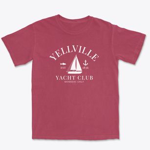Yellville Arkansas Yacht Club Premium Heavyweight T-shirt