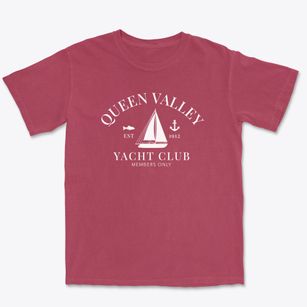 Queen Valley Arizona Yacht Club Premium Heavyweight T-shirt