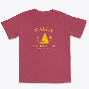 Galen New York Yacht Club Premium Heavyweight T-shirt