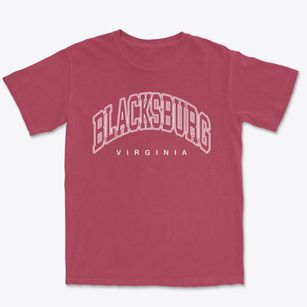 Blacksburg Virginia Inline Premium Heavyweight T-shirt