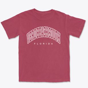 Vero Beach South Florida Inline Premium Heavyweight T-shirt