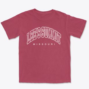 Lee's Summit Missouri Inline Premium Heavyweight T-shirt