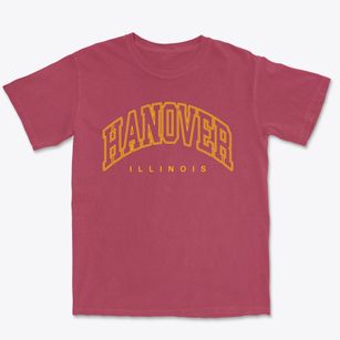 Hanover Illinois Inline Premium Heavyweight T-shirt