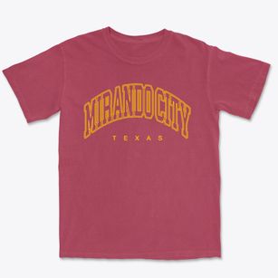 Mirando City Texas Inline Premium Heavyweight T-shirt