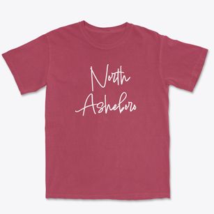 North Asheboro North Carolina Freestyle Premium Heavyweight T-shirt