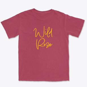 Wild Rose Wisconsin Freestyle Premium Heavyweight T-shirt