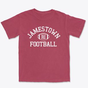 Jamestown Rhode Island Football Premium Heavyweight T-shirt