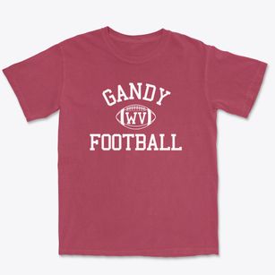 Gandy West Virginia Football Premium Heavyweight T-shirt