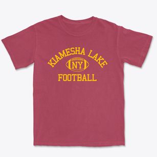 Kiamesha Lake New York Football Premium Heavyweight T-shirt