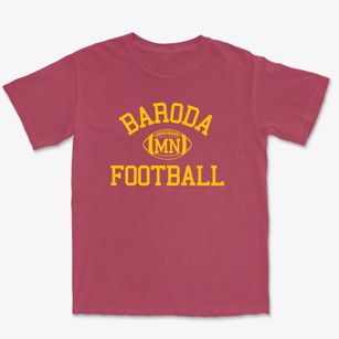 Baroda Minnesota Football Premium Heavyweight T-shirt