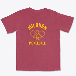 Milburn Utah Pickleball Premium Heavyweight T-shirt