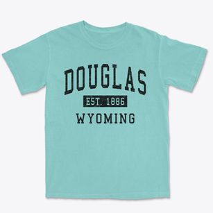 Douglas Wyoming Classic Established Premium Heavyweight T-shirt