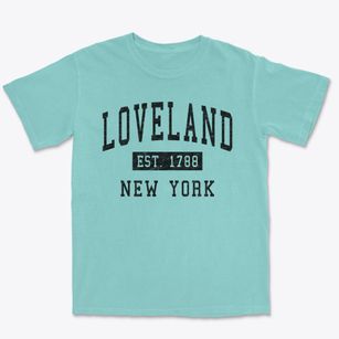 Loveland New York Classic Established Premium Heavyweight T-shirt