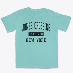 Jones Crossing New York Classic Established Premium Heavyweight T-shirt