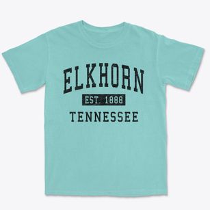 Elkhorn Tennessee Classic Established Premium Heavyweight T-shirt