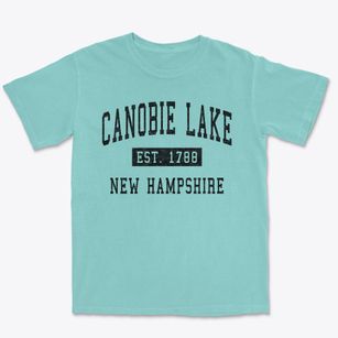 Canobie Lake New Hampshire Classic Established Premium Heavyweight T-shirt