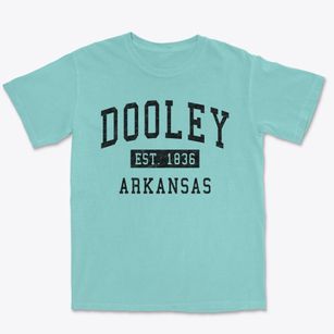 Dooley Arkansas Classic Established Premium Heavyweight T-shirt