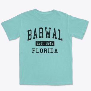 Barwal Florida Classic Established Premium Heavyweight T-shirt