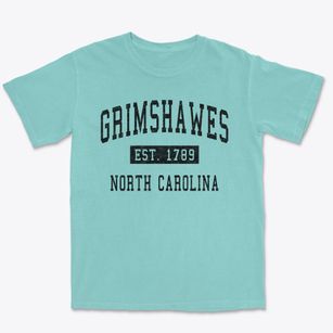Grimshawes North Carolina Classic Established Premium Heavyweight T-shirt