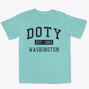 Doty Washington Classic Established Premium Heavyweight T-shirt