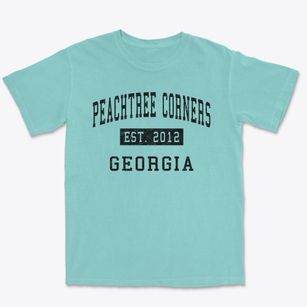 Peachtree Corners Georgia Classic Established Premium Heavyweight T-shirt