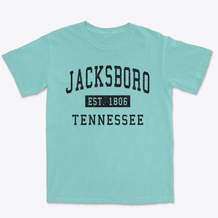 Jacksboro Tennessee Classic Established Premium Heavyweight T-shirt