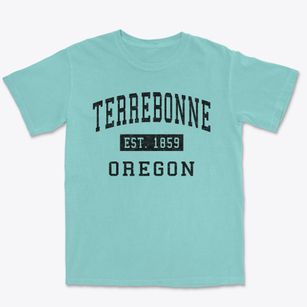 Terrebonne Oregon Classic Established Premium Heavyweight T-shirt