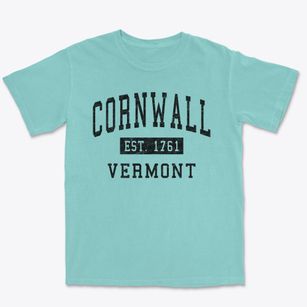 Cornwall Vermont Classic Established Premium Heavyweight T-shirt