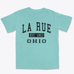 La Rue Ohio Classic Established Premium Heavyweight T-shirt