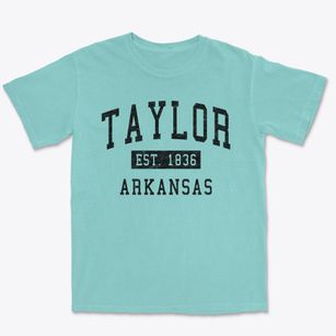 Taylor Arkansas Classic Established Premium Heavyweight T-shirt