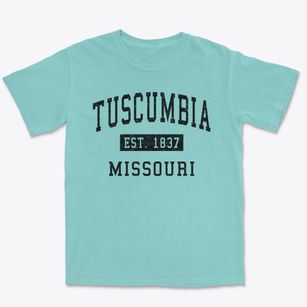 Tuscumbia Missouri Classic Established Premium Heavyweight T-shirt