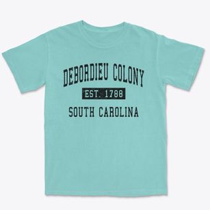 Debordieu Colony South Carolina Classic Established Premium Heavyweight T-shirt