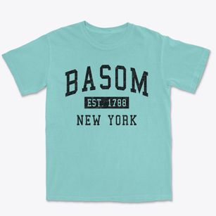 Basom New York Classic Established Premium Heavyweight T-shirt