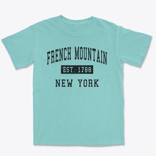 French Mountain New York Classic Established Premium Heavyweight T-shirt