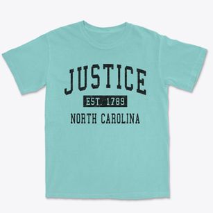 Justice North Carolina Classic Established Premium Heavyweight T-shirt