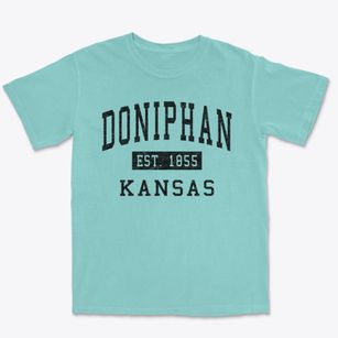 Doniphan Kansas Classic Established Premium Heavyweight T-shirt